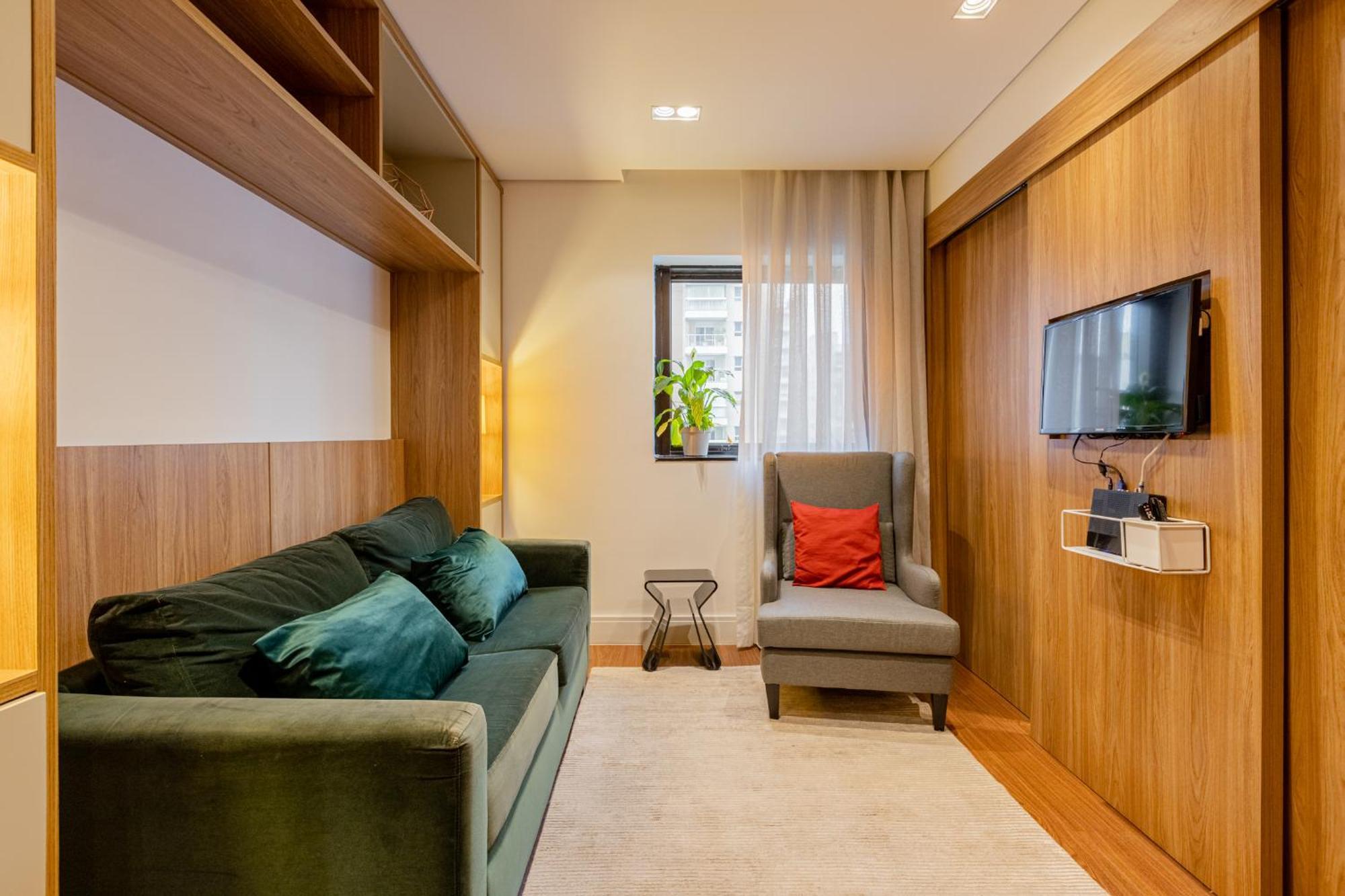 Easy Star - Flat Proximo Ao Shoppping Pamplona - Tk01h Apartamento *